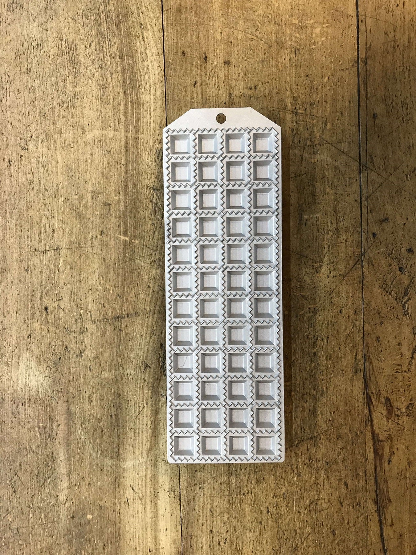Mold for 48 square ravioli