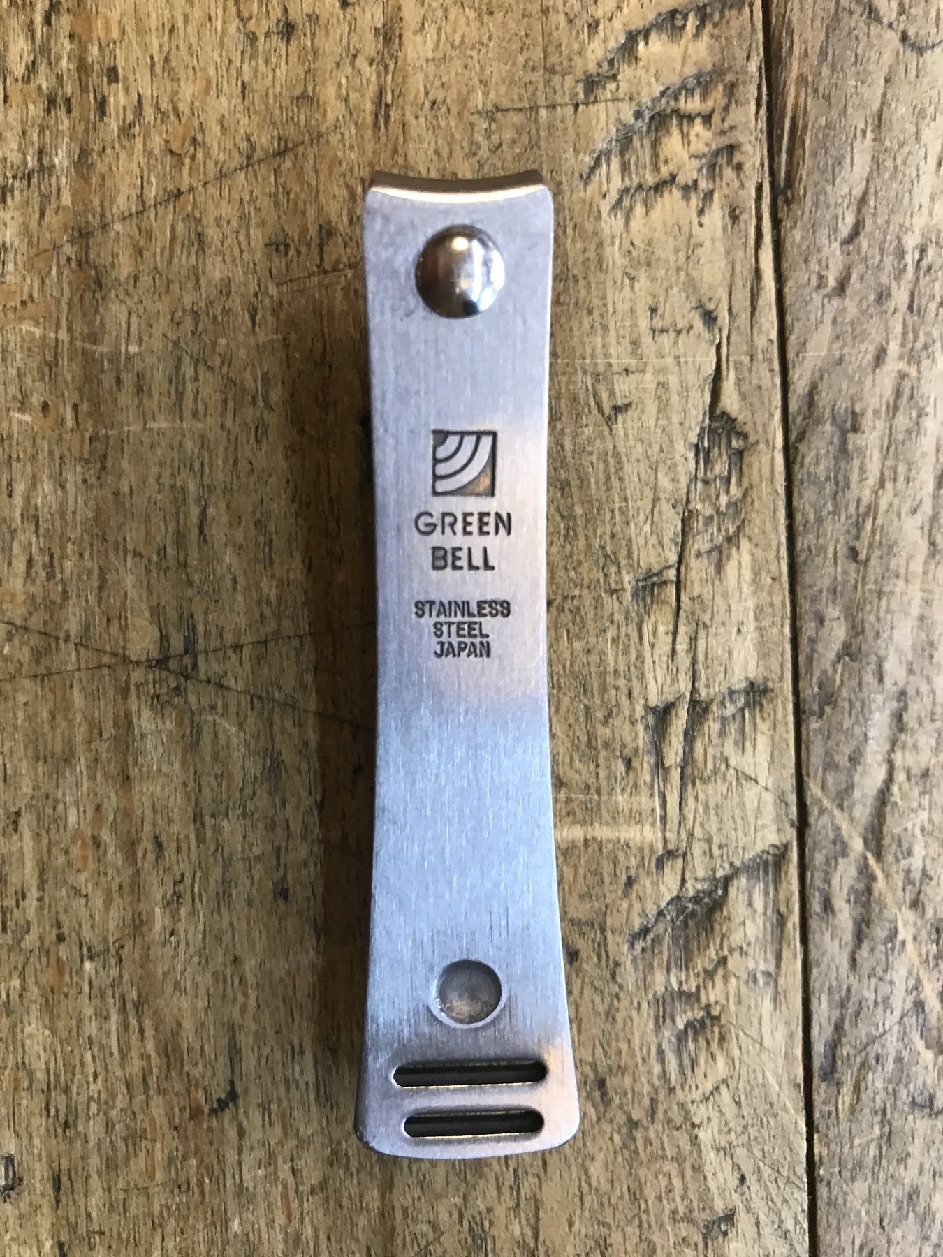 Green Bell hand nail clippers