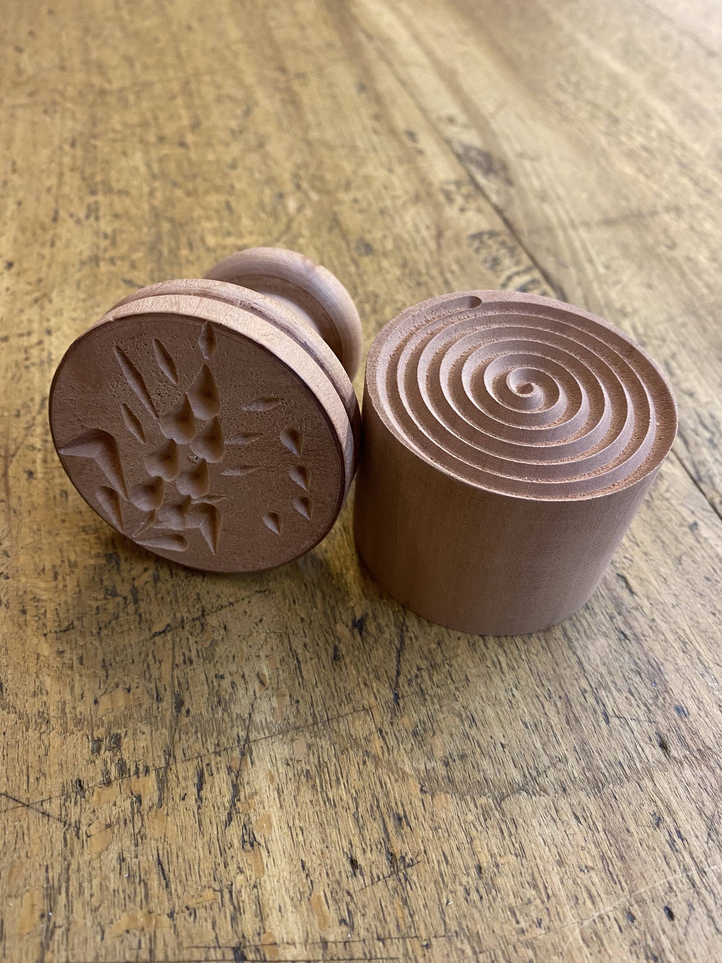 Wooden mold for wheat ear corzetti