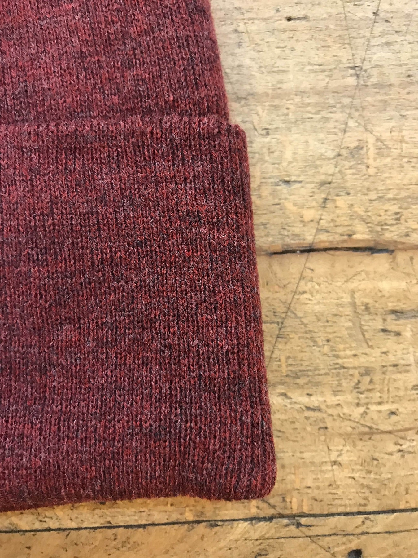 Herschel burgundy winter hat