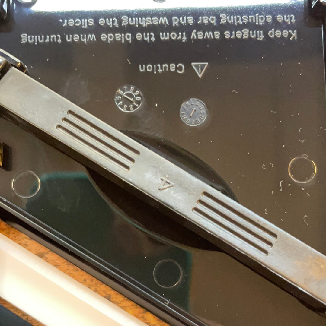 Mandolina con lama in ceramica