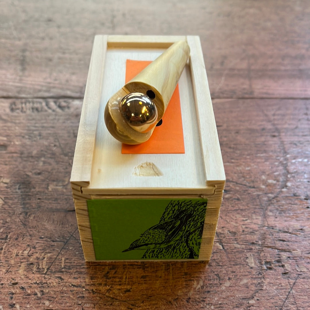 Wooden Nuthatch decoy