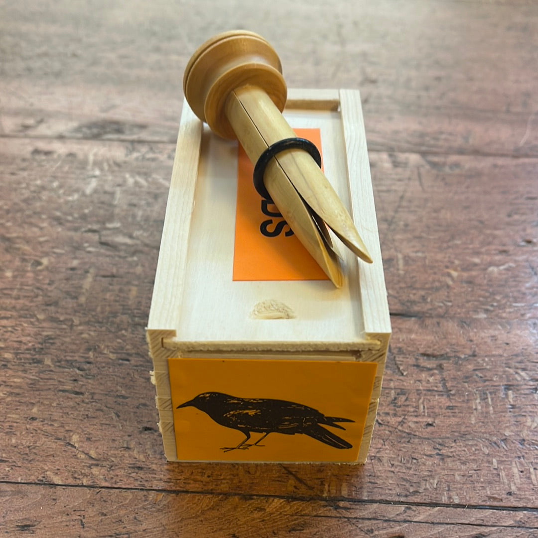 Richiamo Cornacchia in legno