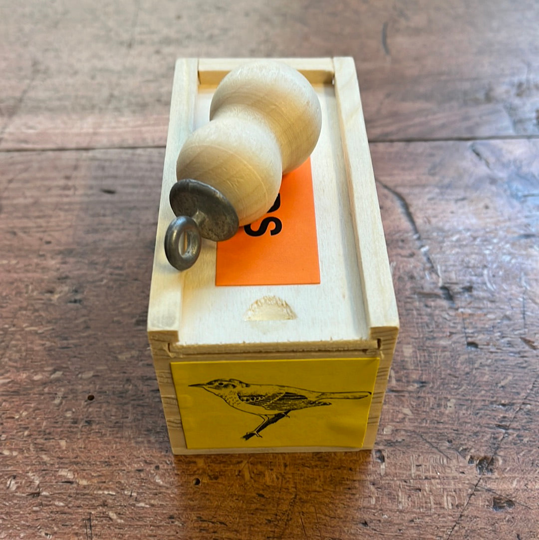 Richiamo per Usignolo in legno