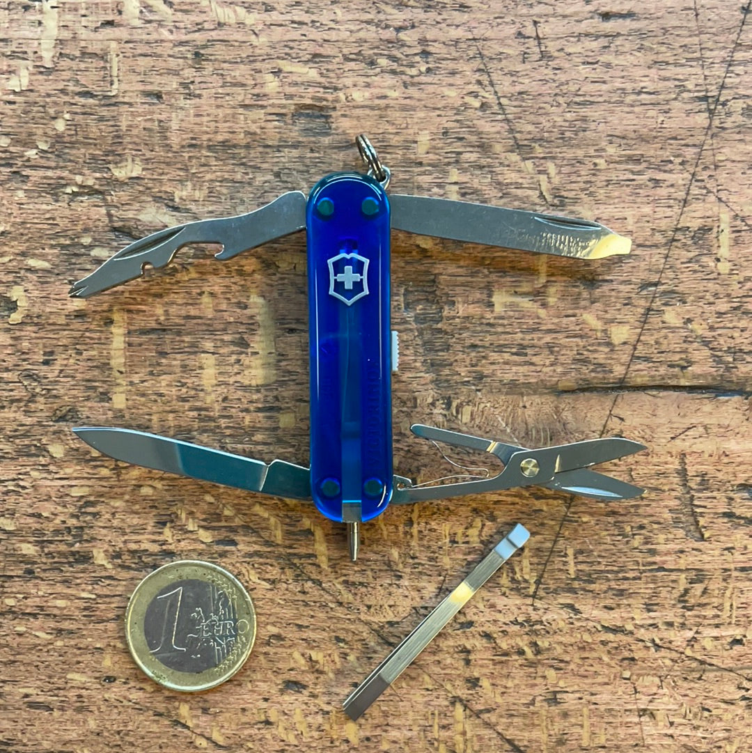 Transparent blue manager