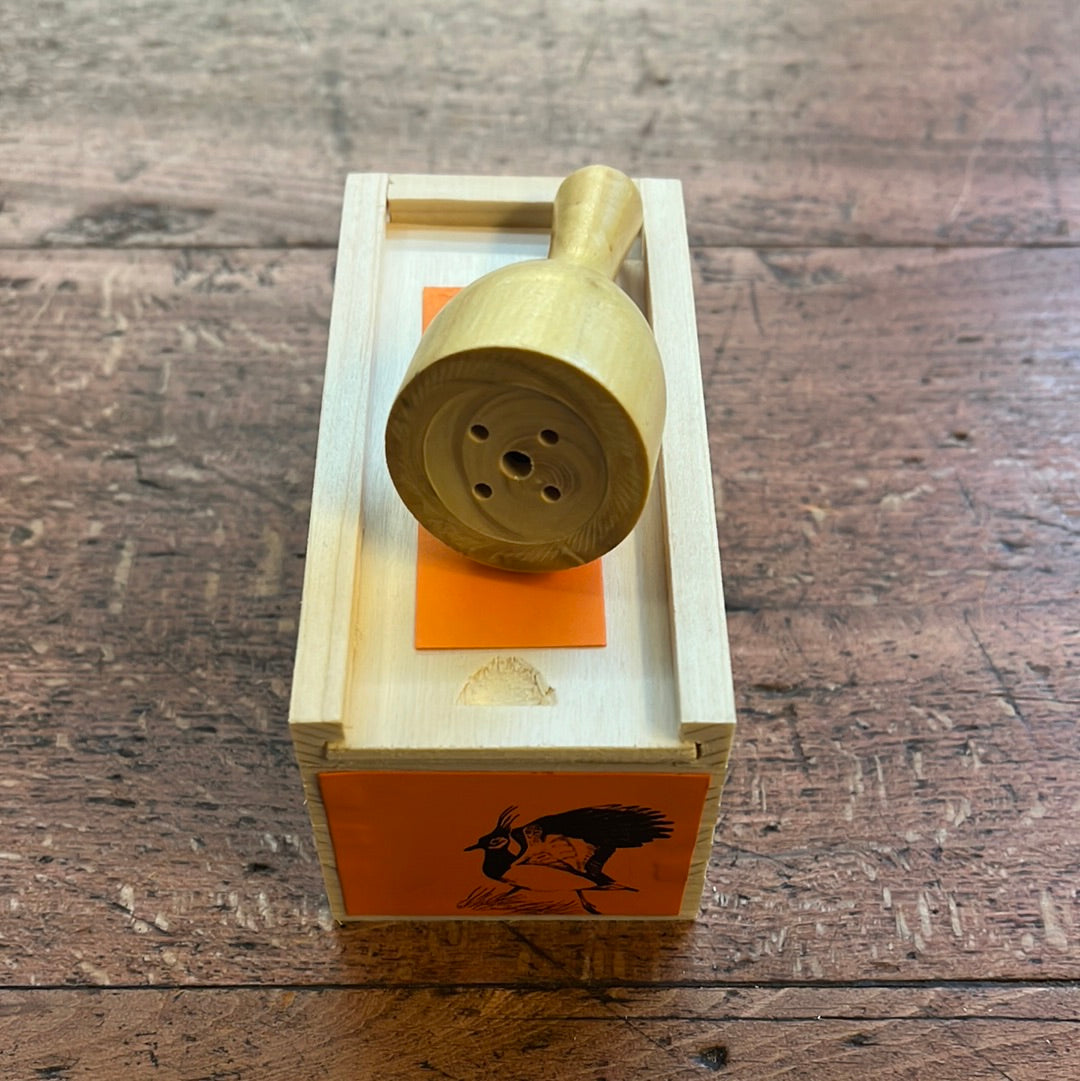Wooden lapwing recall