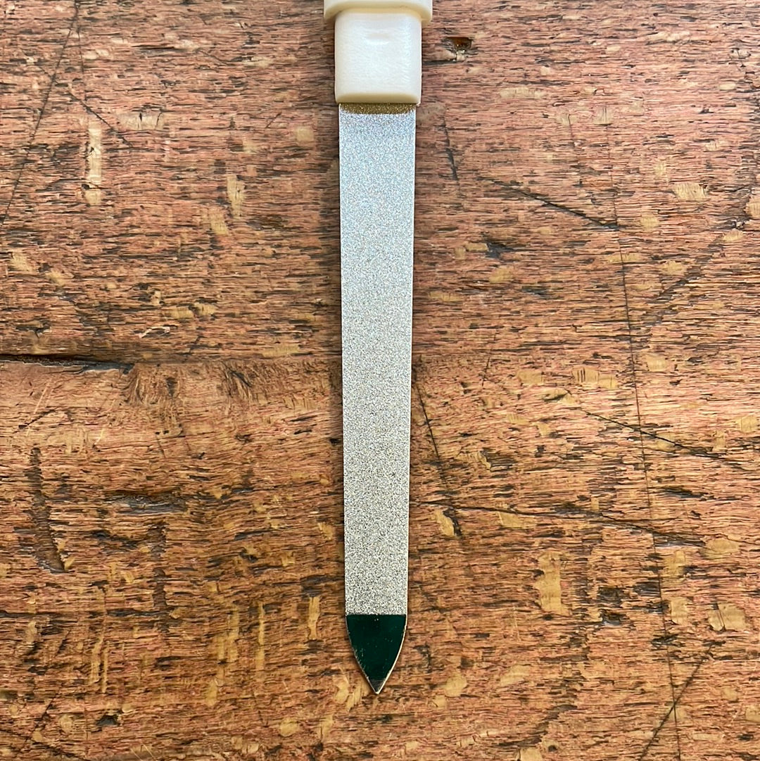 Cut cuticles and file