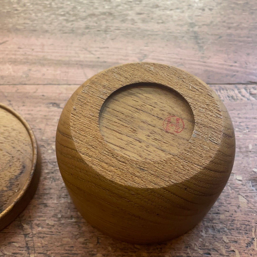 Hand turned boxes