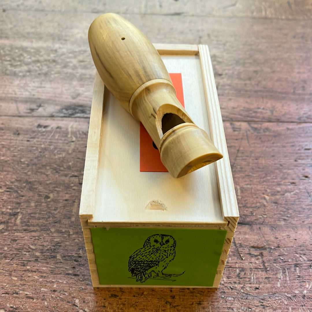 Richiamo per Allocco in legno