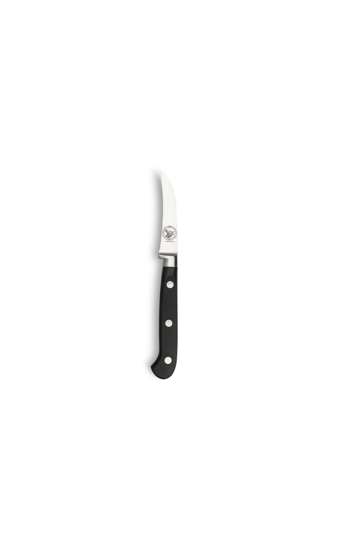 Curved paring knife