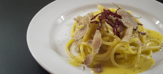 Maccheroni alla chitarra alla carbonara