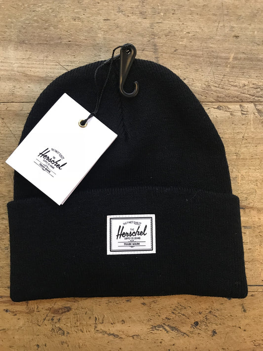 Herschel black winter cap