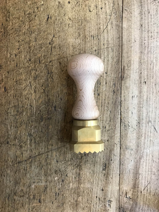Stampo quadrato per ravioli 3,5×3,5 cm festonato