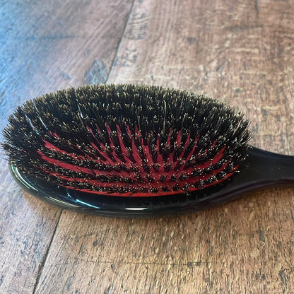 Natural bristle brush
