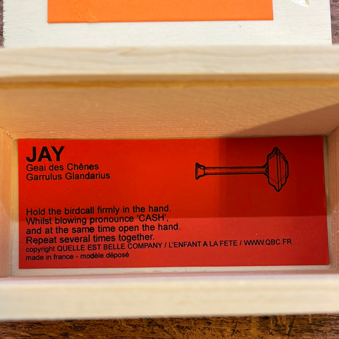 Metal decoy for Jay