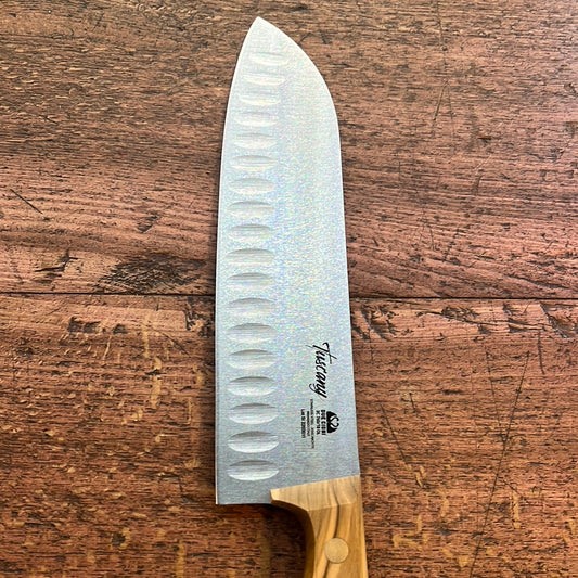 Santoku alveolato Due Cigni