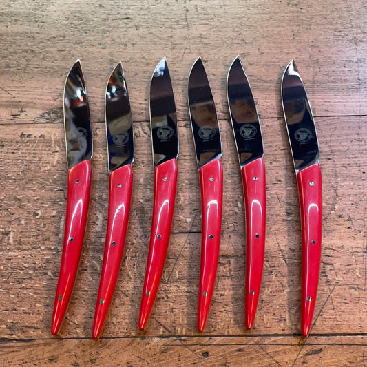 Set of 6 table knives