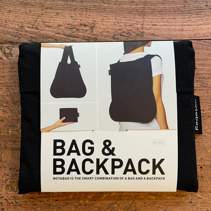 Notabag, bag and backpack 2 in 1