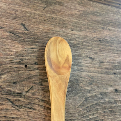 Olive wood teaspoon