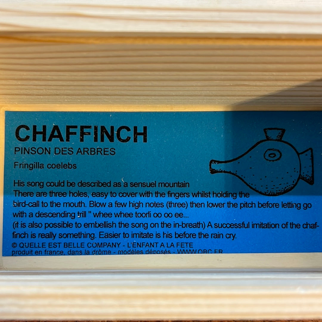 Recall for Wood Chaffinch