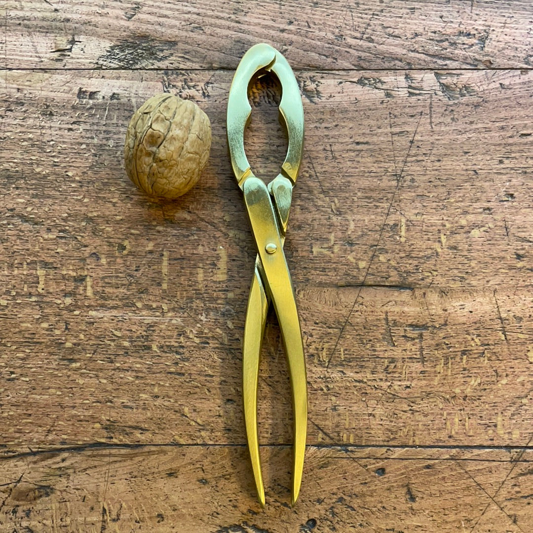 Brass nut opener