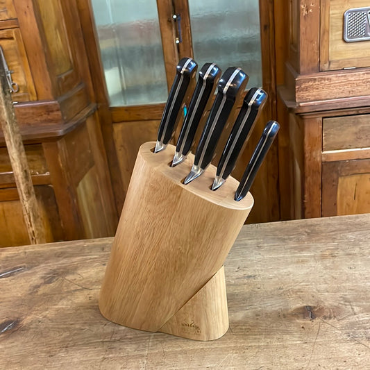 Forged knife block