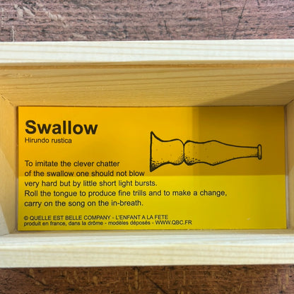 Wooden Swallow Recall