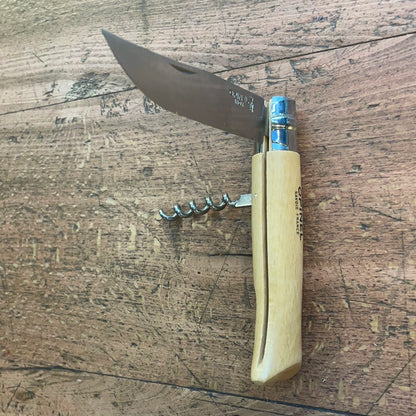 Knife with corkscrew, Opinel