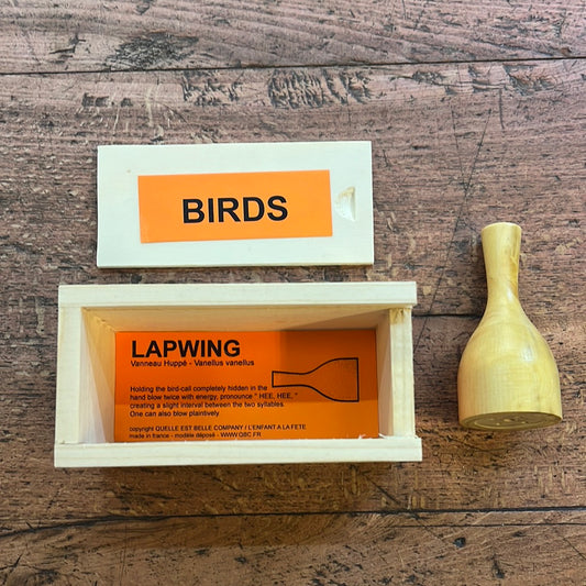Wooden lapwing recall